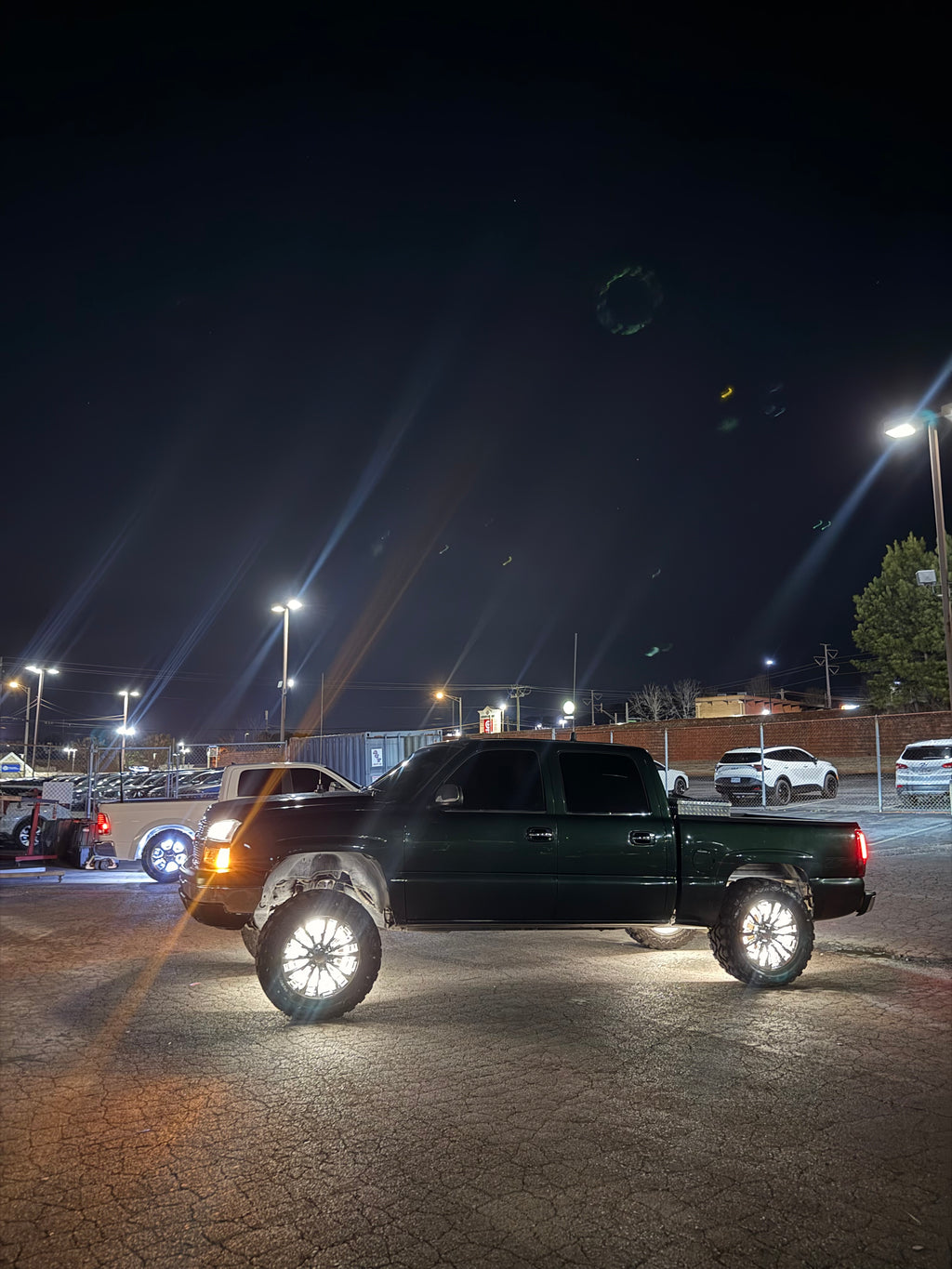 Double row high intensity wheel lights