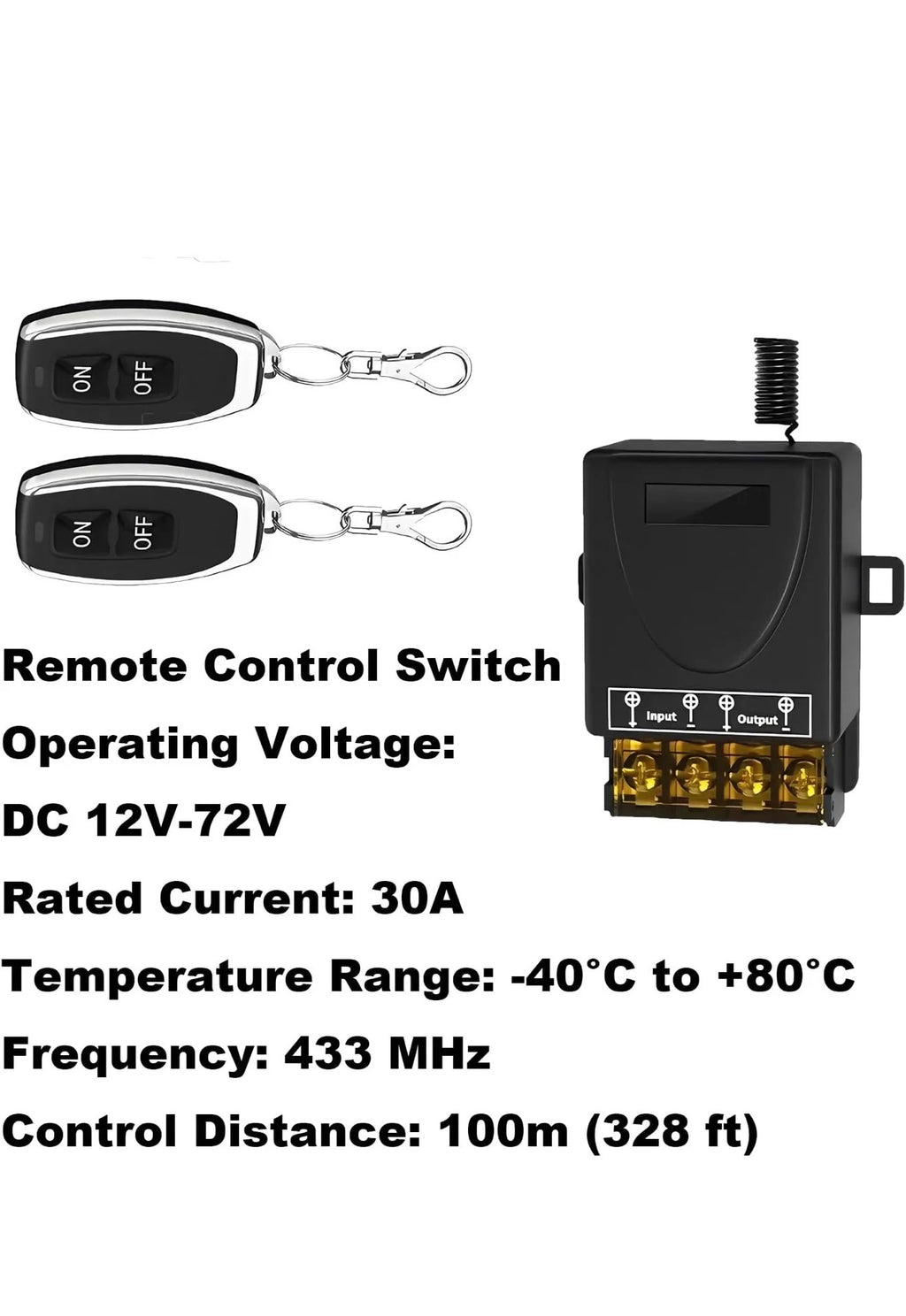WIRELESS REMOTE CONTROL SWITCH < FOR ROCKLIGHTS, WHEEL LIGHTS, STARLIGHTS ANYTHING!
