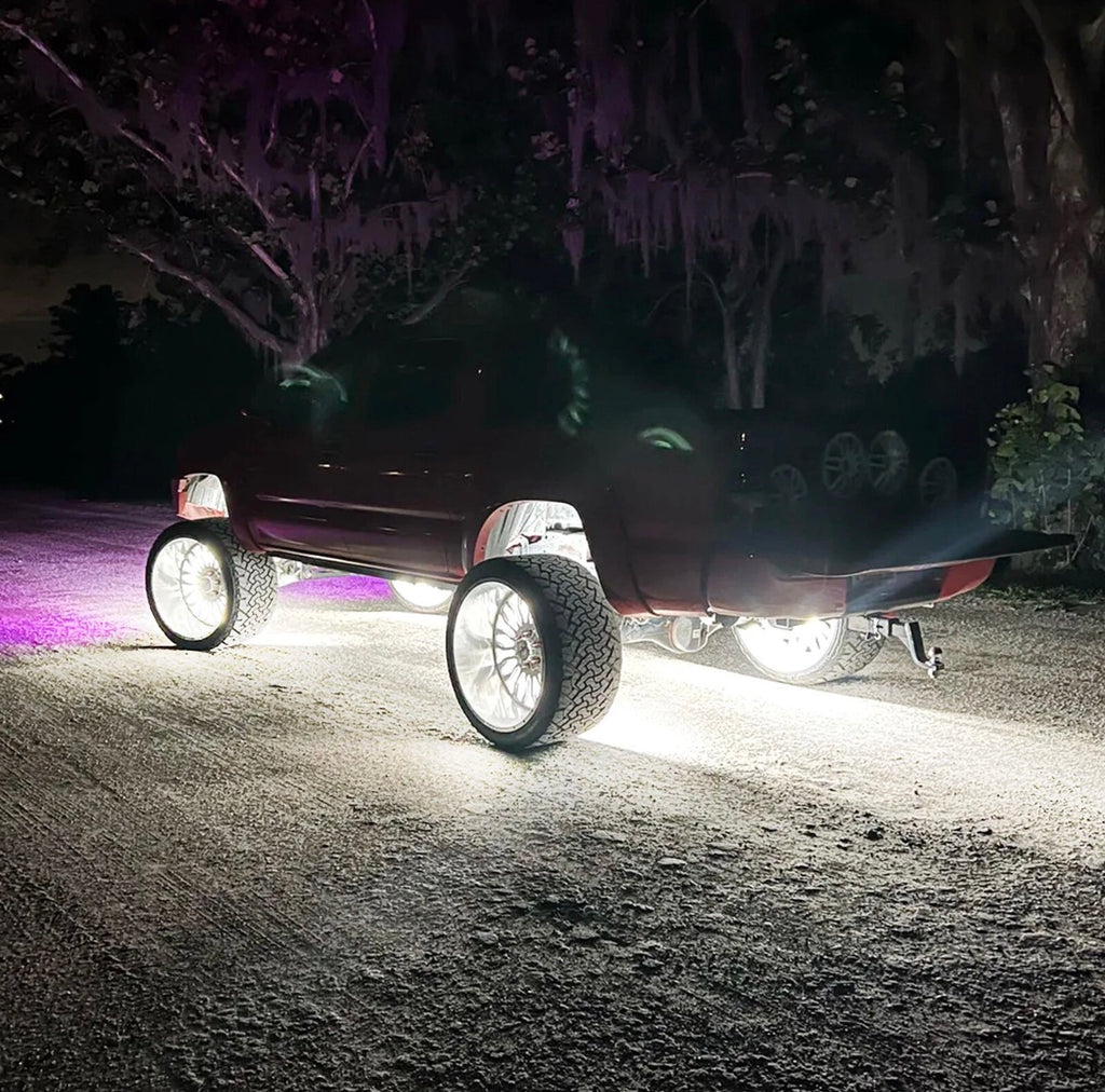 5 row ultra high intensity wheel lights