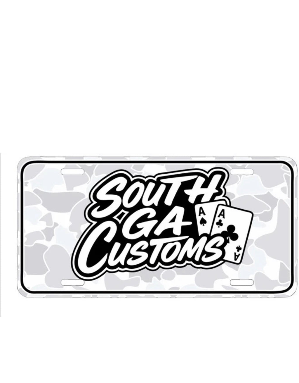 South GA Custom license plates