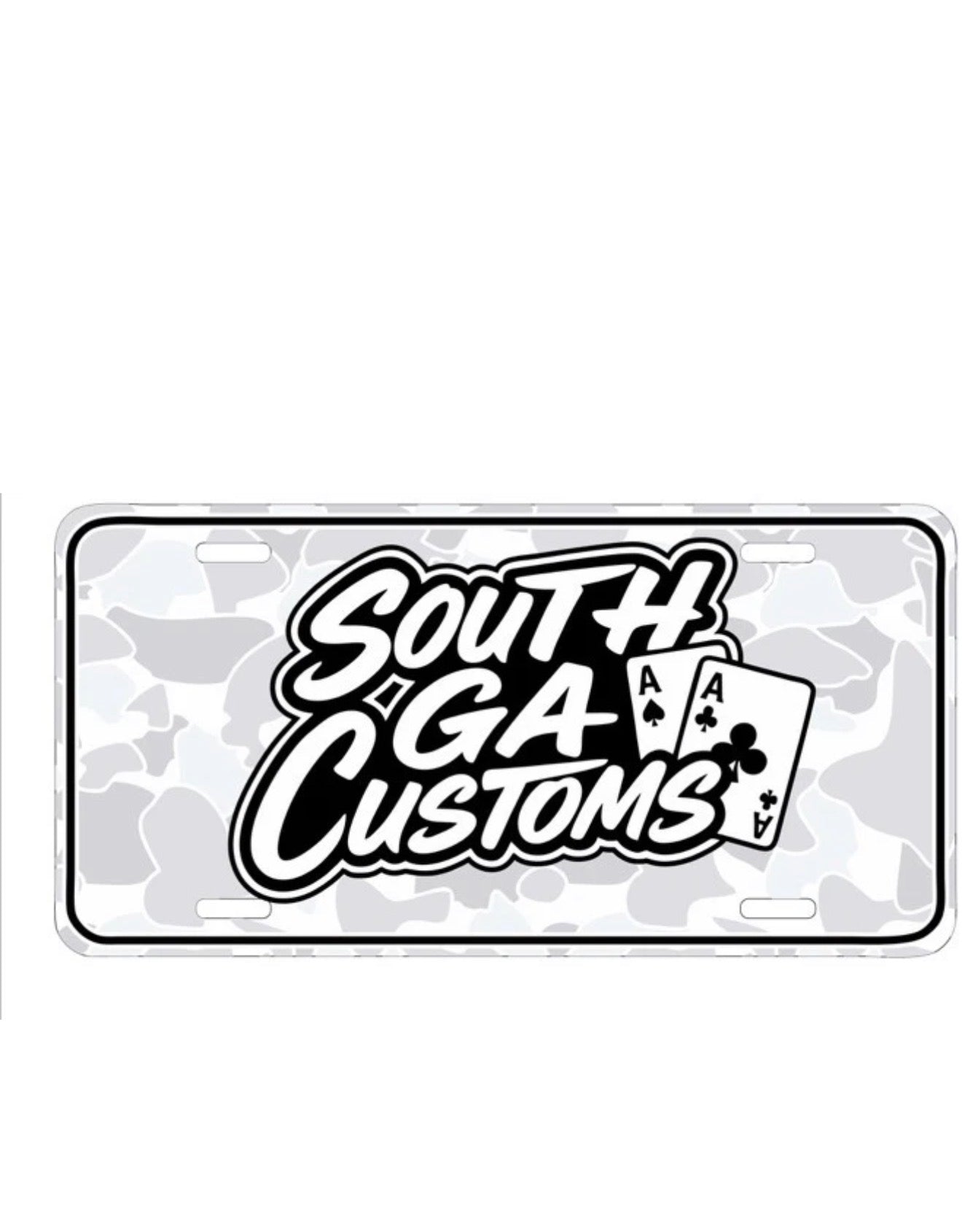 South GA Custom license plates