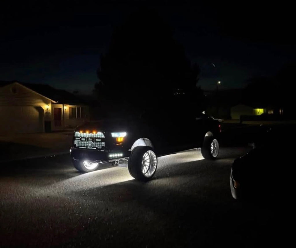 5 row ultra high intensity wheel lights