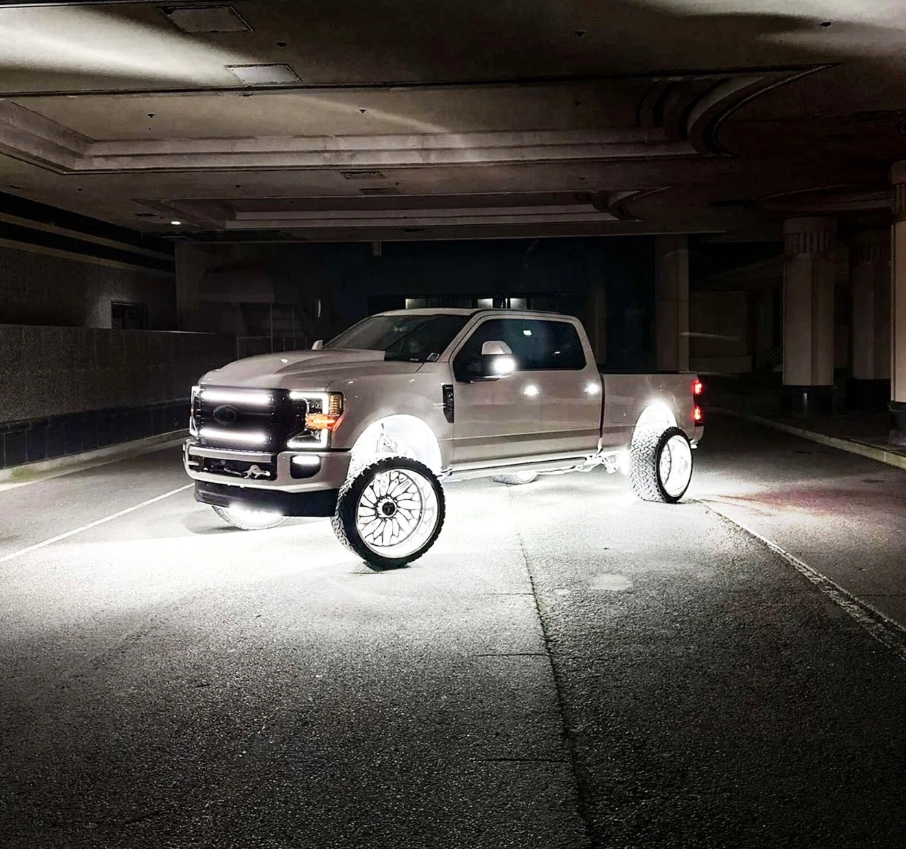 5 row ultra high intensity wheel lights