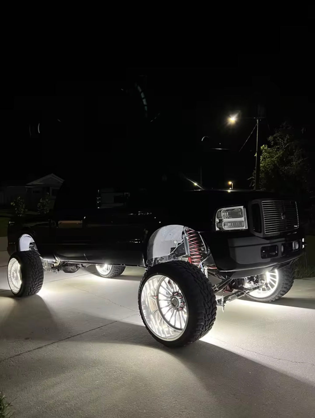 10 row wheel lights high intensity pure white