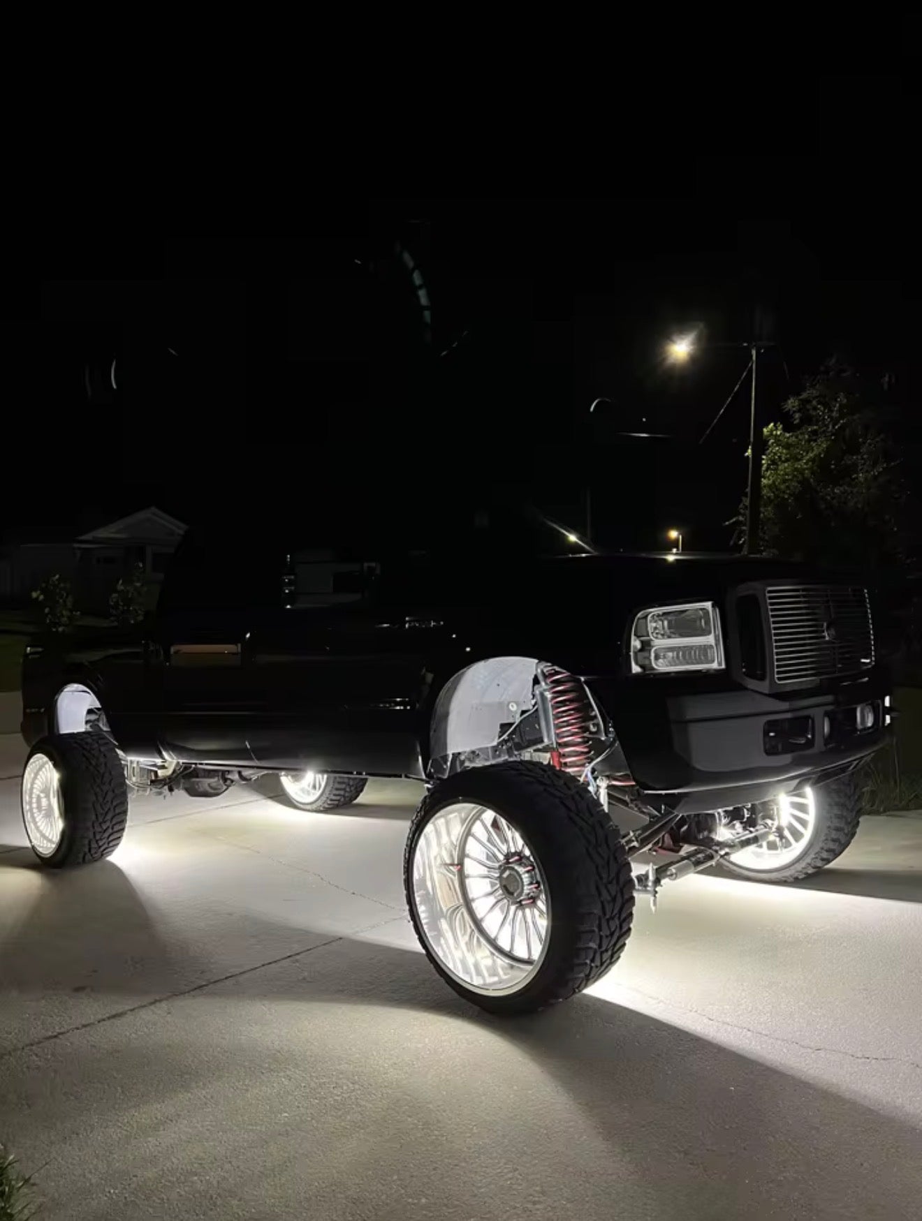 10 row wheel lights high intensity pure white