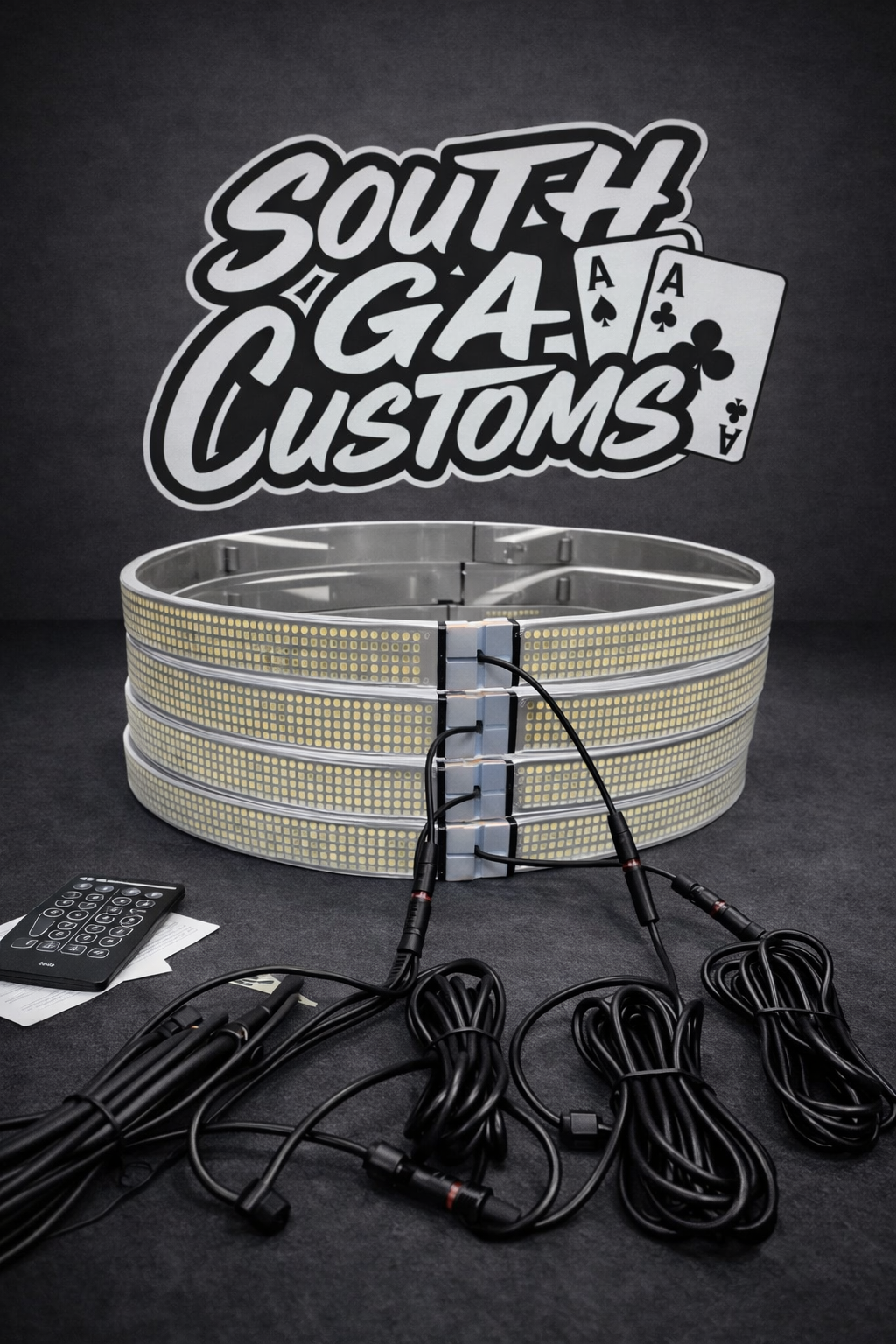 5 row ultra high intensity wheel lights