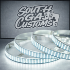 Quad row high intensity wheel lights